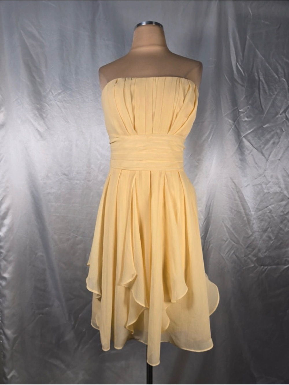 David’s Bridal Strapless Dress